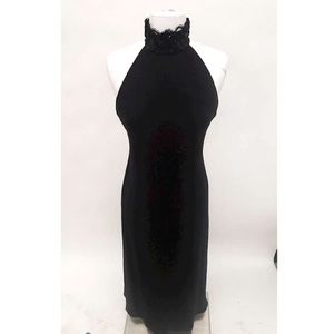 Ralph Lauren Long Sleeveless Evening Gown. Gorgeous!